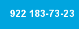 922 183-73-23